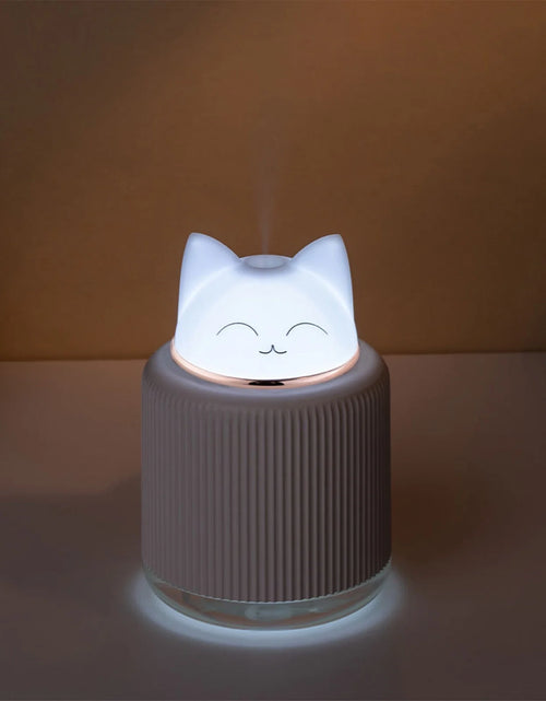 Load image into Gallery viewer, Mini Cool Mist Humidifier for Kids Bedroom, Cute Mini Humidifier- Small Humidifier for Desk &amp; Plants &amp; Office with USB, Quiet
